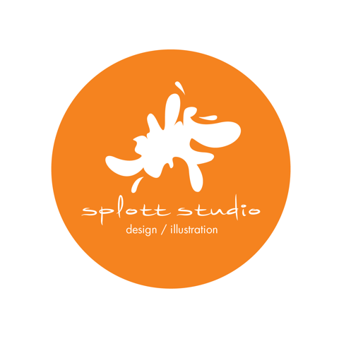 Splott Studio | design / illustration - Stamp Logo